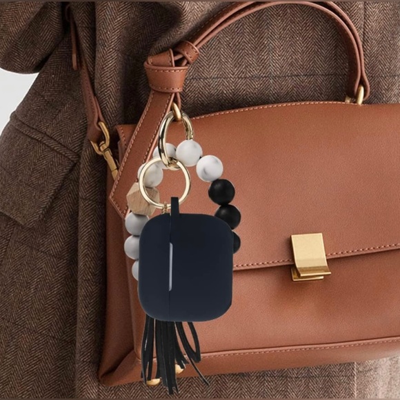 Airpod 3rd Gen Case Cover, Cute Beaded Airpods 3rd Generation Silicone Case Cove - Picture 6 of 8